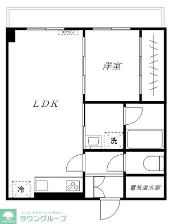 巣鴨陽光ハイツの物件間取画像